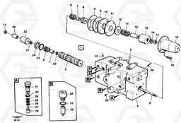 21835 Steering unit A35C VOLVO BM VOLVO BM A35C SER NO - 4620,, Volvo Construction Equipment