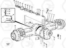 88597 Planetary axle, axle 1 load unit A35C VOLVO BM VOLVO BM A35C SER NO - 4620,, Volvo Construction Equipment