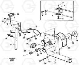 60430 Shut-off valve A35C VOLVO BM VOLVO BM A35C SER NO - 4620,, Volvo Construction Equipment
