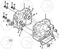 12893 Tip valve A35C VOLVO BM VOLVO BM A35C SER NO - 4620,, Volvo Construction Equipment