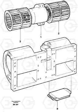 28945 Fan A35C VOLVO BM VOLVO BM A35C SER NO - 4620,, Volvo Construction Equipment