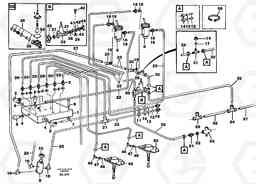 19729 Pneumatic system, diff lock, cab A35C VOLVO BM VOLVO BM A35C SER NO - 4620,, Volvo Construction Equipment