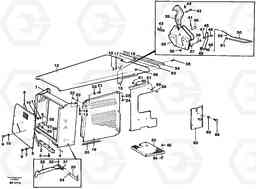 84318 Engine hood A35C VOLVO BM VOLVO BM A35C SER NO - 4620,, Volvo Construction Equipment