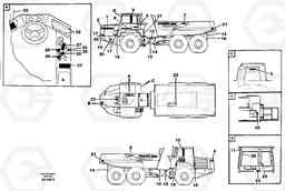 12888 Sign plates and decals A35C VOLVO BM VOLVO BM A35C SER NO - 4620,, Volvo Construction Equipment