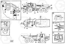12889 Sign plates and decals A35C VOLVO BM VOLVO BM A35C SER NO - 4620,, Volvo Construction Equipment