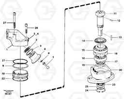 23233 Piston pump A35C VOLVO BM VOLVO BM A35C SER NO - 4620,, Volvo Construction Equipment