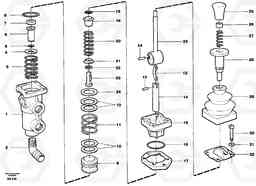 100687 Parking brake valve A35C VOLVO BM VOLVO BM A35C SER NO - 4620,, Volvo Construction Equipment