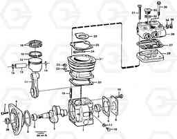 20623 Air compressor A35C VOLVO BM VOLVO BM A35C SER NO - 4620,, Volvo Construction Equipment