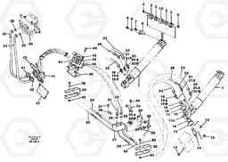 54013 Hoist cylinder and hydraulic hoses A35C VOLVO BM VOLVO BM A35C SER NO - 4620,, Volvo Construction Equipment