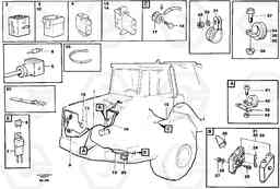 81562 Cable harnesses, front A35C VOLVO BM VOLVO BM A35C SER NO - 4620,, Volvo Construction Equipment