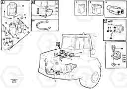 89736 Cable harnesses, front A35C VOLVO BM VOLVO BM A35C SER NO - 4620,, Volvo Construction Equipment