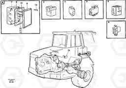 55531 Cable harnesses, front A35C VOLVO BM VOLVO BM A35C SER NO - 4620,, Volvo Construction Equipment