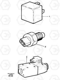 15291 Relays, sensors and solenoid valves. Referens list A35C VOLVO BM VOLVO BM A35C SER NO - 4620,, Volvo Construction Equipment
