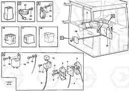 55528 Cable harnesses, cab A35C VOLVO BM VOLVO BM A35C SER NO - 4620,, Volvo Construction Equipment
