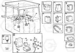 55529 Cable harnesses, cab A35C VOLVO BM VOLVO BM A35C SER NO - 4620,, Volvo Construction Equipment