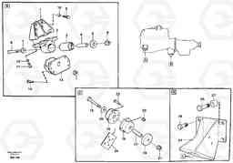 77748 Engine mounting A20C SER NO 3052-, Volvo Construction Equipment