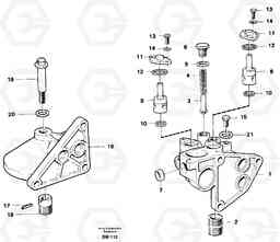 56401 Housing, oil filter A20C SER NO 3052-, Volvo Construction Equipment