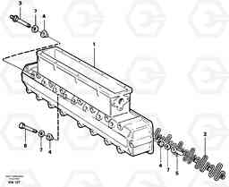23821 Inlet manifold A20C SER NO 3052-, Volvo Construction Equipment