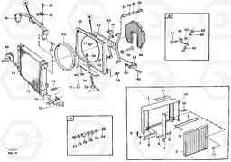 83143 Radiator, fitting A20C SER NO 3052-, Volvo Construction Equipment
