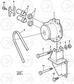 30681 Waterpump, assembly A20C SER NO 3052-, Volvo Construction Equipment