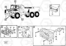 79855 Front lighting A20C SER NO 3052-, Volvo Construction Equipment