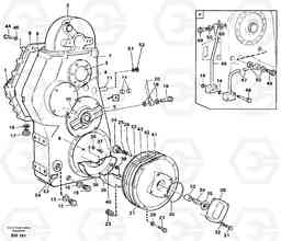 55123 Transfer gear box A20C SER NO 3052-, Volvo Construction Equipment