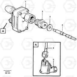 58885 Speedometer drive A20C SER NO 3052-, Volvo Construction Equipment