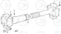 77759 Propeller shaft A20C SER NO 3052-, Volvo Construction Equipment