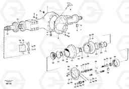 106021 Planetary axle, front A20C SER NO 3052-, Volvo Construction Equipment