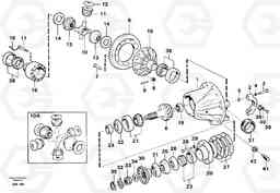 6802 Final drive A20C SER NO 3052-, Volvo Construction Equipment