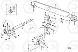 27119 Rear flap, mechanical A20C SER NO 3052-, Volvo Construction Equipment