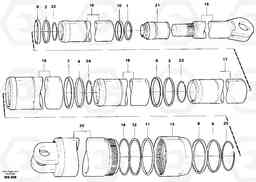 64828 Hoist cylinder A20C SER NO 3052-, Volvo Construction Equipment