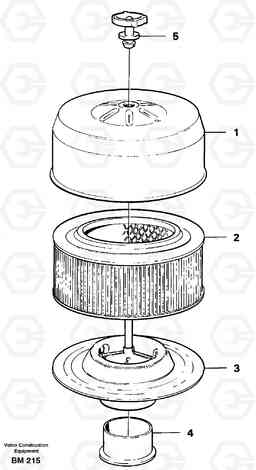 76286 Filter A20C SER NO 3052-, Volvo Construction Equipment