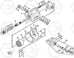 22993 Piston pump A20C SER NO 3052-, Volvo Construction Equipment