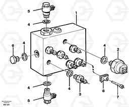 55128 Air valve A20C SER NO 3052-, Volvo Construction Equipment