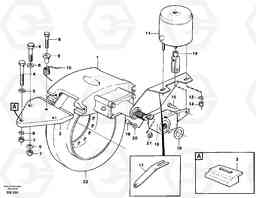 91312 Universaljoint brake A20C SER NO 3052-, Volvo Construction Equipment