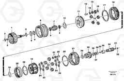 15865 Gear box A20C SER NO 3052-, Volvo Construction Equipment