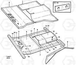 39609 Floor A20C SER NO 3052-, Volvo Construction Equipment