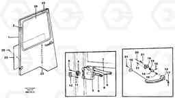 65914 Door A20C SER NO 3052-, Volvo Construction Equipment