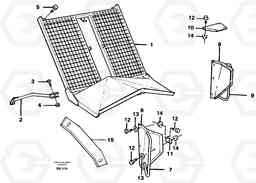 26918 Protective grid. A20C SER NO 3052-, Volvo Construction Equipment