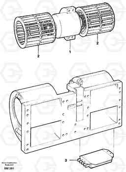 26605 Fan A20C SER NO 3052-, Volvo Construction Equipment