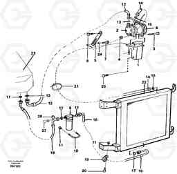9721 Air conditioning A20C SER NO 3052-, Volvo Construction Equipment