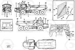 34211 Decals A20C SER NO 3052-, Volvo Construction Equipment