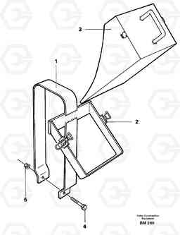 89947 Wheel chock A20C SER NO 3052-, Volvo Construction Equipment