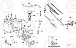 30700 Windscreen washer and wiper A20C SER NO 3052-, Volvo Construction Equipment
