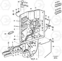 66879 Distribution box, left A20C SER NO 3052-, Volvo Construction Equipment