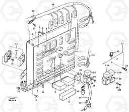 66880 Distribution box, right A20C SER NO 3052-, Volvo Construction Equipment