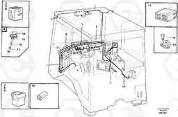 62795 Cable harnesses, cab A20C SER NO 3052-, Volvo Construction Equipment