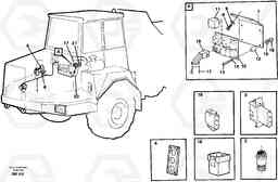 66878 Cable harness, air conditioning A20C SER NO 3052-, Volvo Construction Equipment