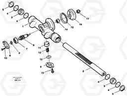 17039 Rack gear A20C SER NO 3052-, Volvo Construction Equipment